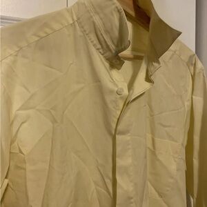 Sergio Valente Men's Yellow Dress Shirt